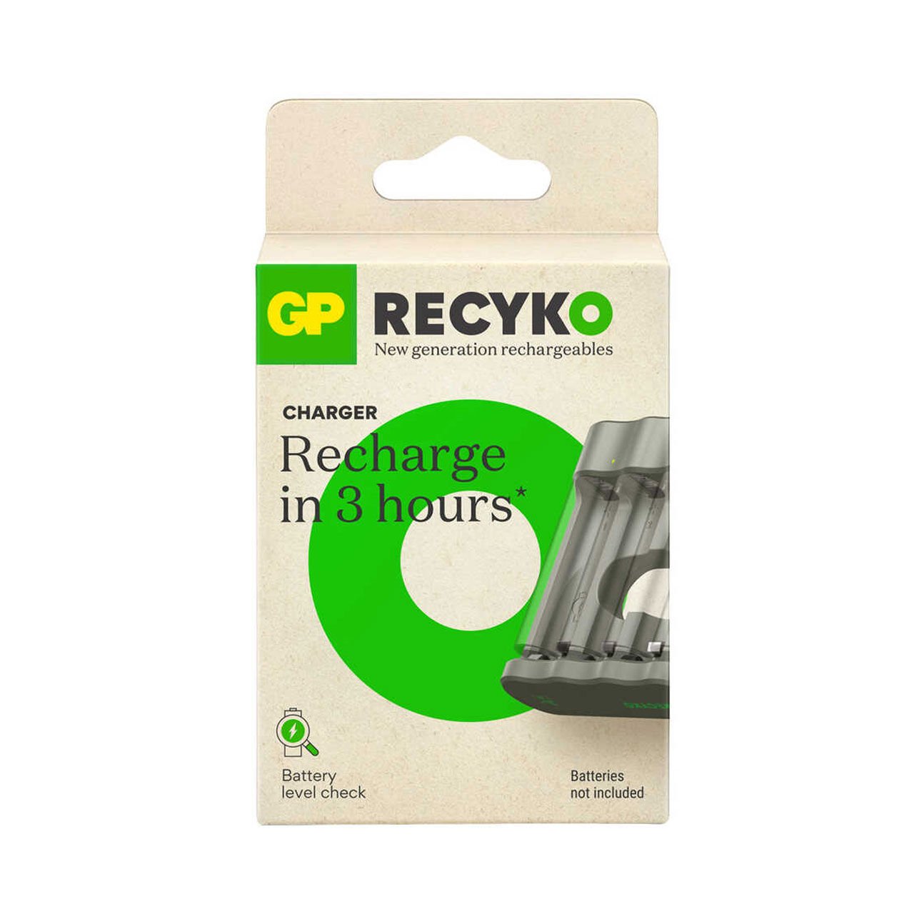 Gp Recyko B441 4'lü AA ve AAA Kalem Pil USB Şarj Cihazı