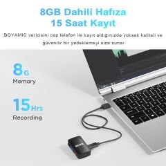 Boya Boyamic All-in-one Kablosuz İkili Yaka Mikrofonu