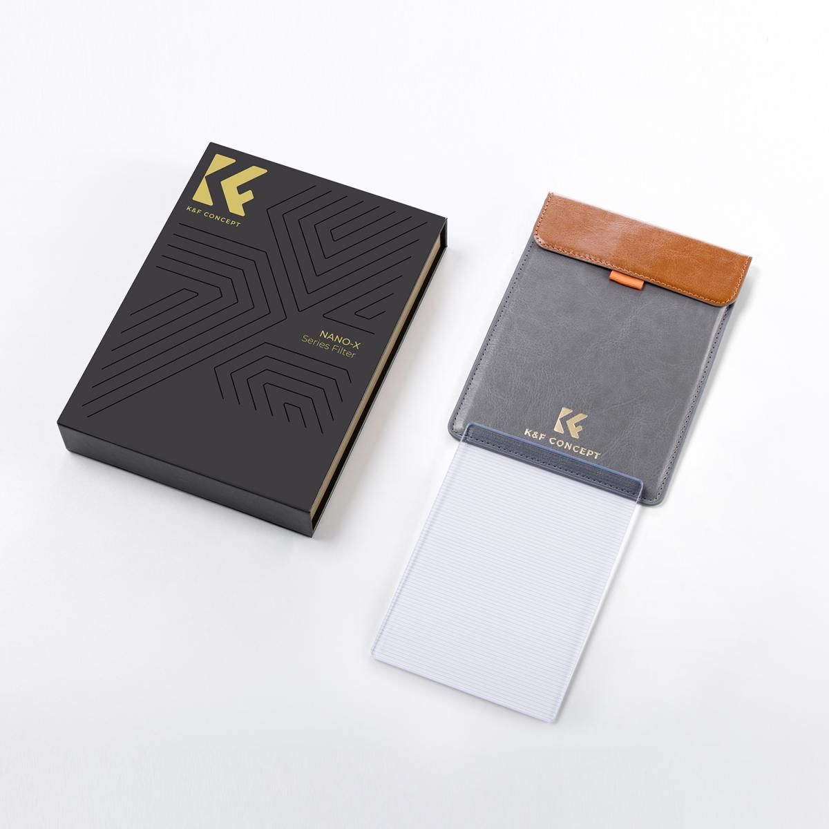 K&F NANO-X Mavi Çizgi 4x5.65 Filtre Tilta ve SmallRig ve Diğer Matbox ile Uyumlu 4mm HD Optik Cam