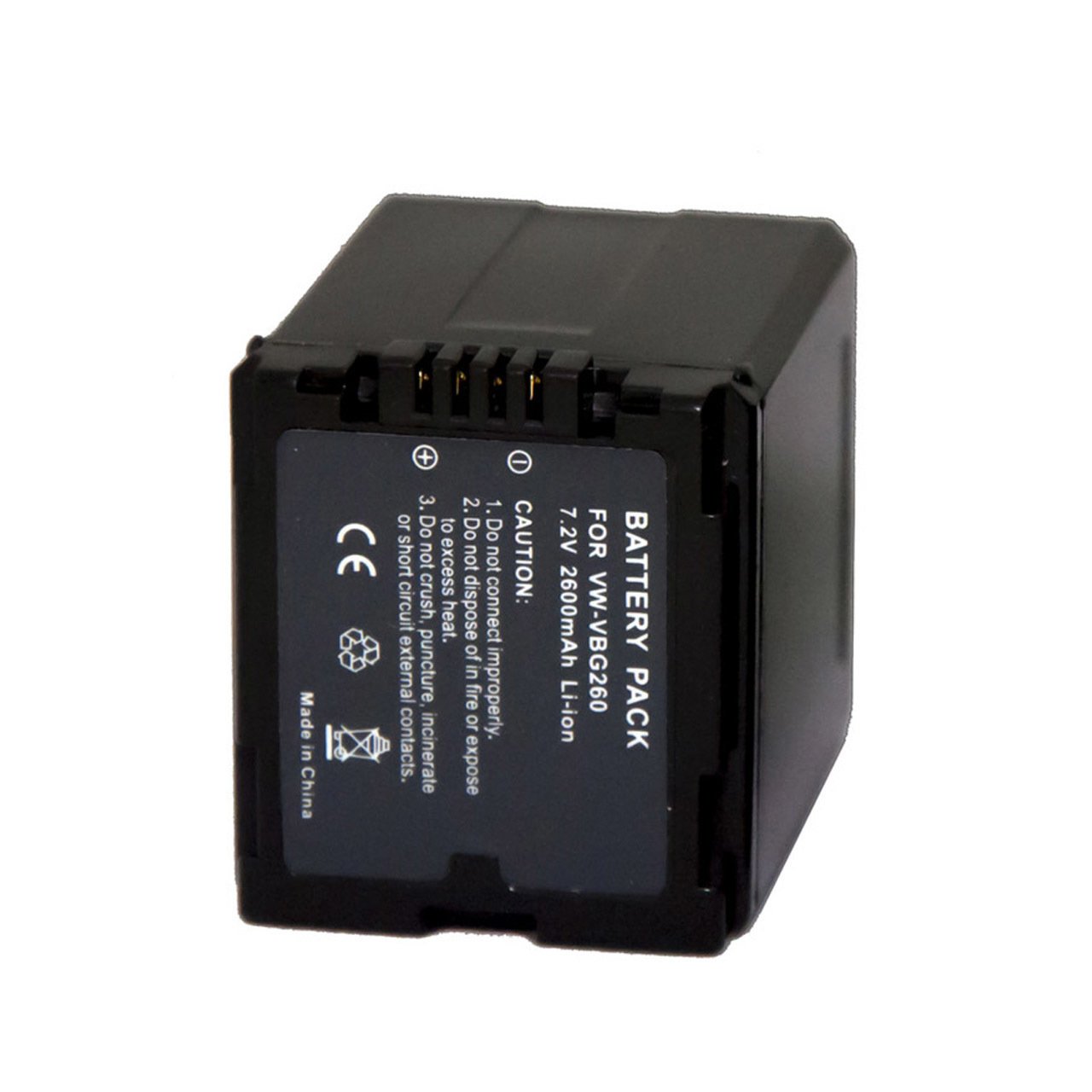 Sanger VW-VBG260 Panasonic Kamera Batarya