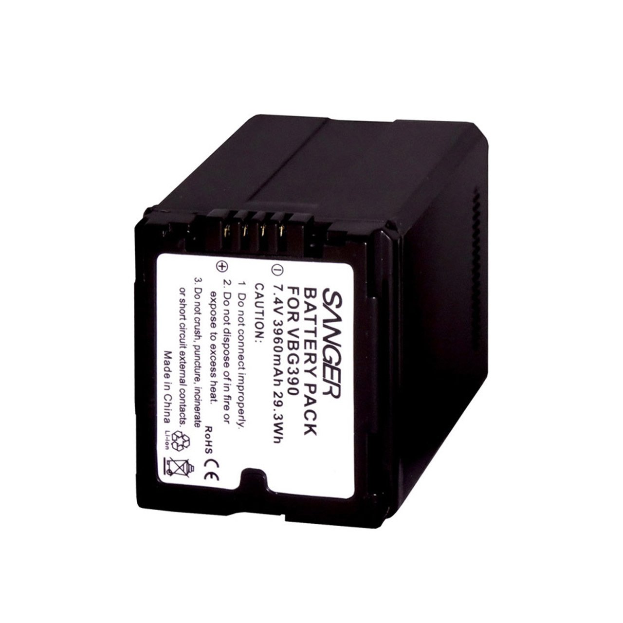 Sanger VW-VBG390 Panasonic Kamera Batarya