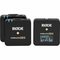 Rode Wireless GO II 2 Kişilik Kablosuz Mikrofon Seti - Distribütör Garantili