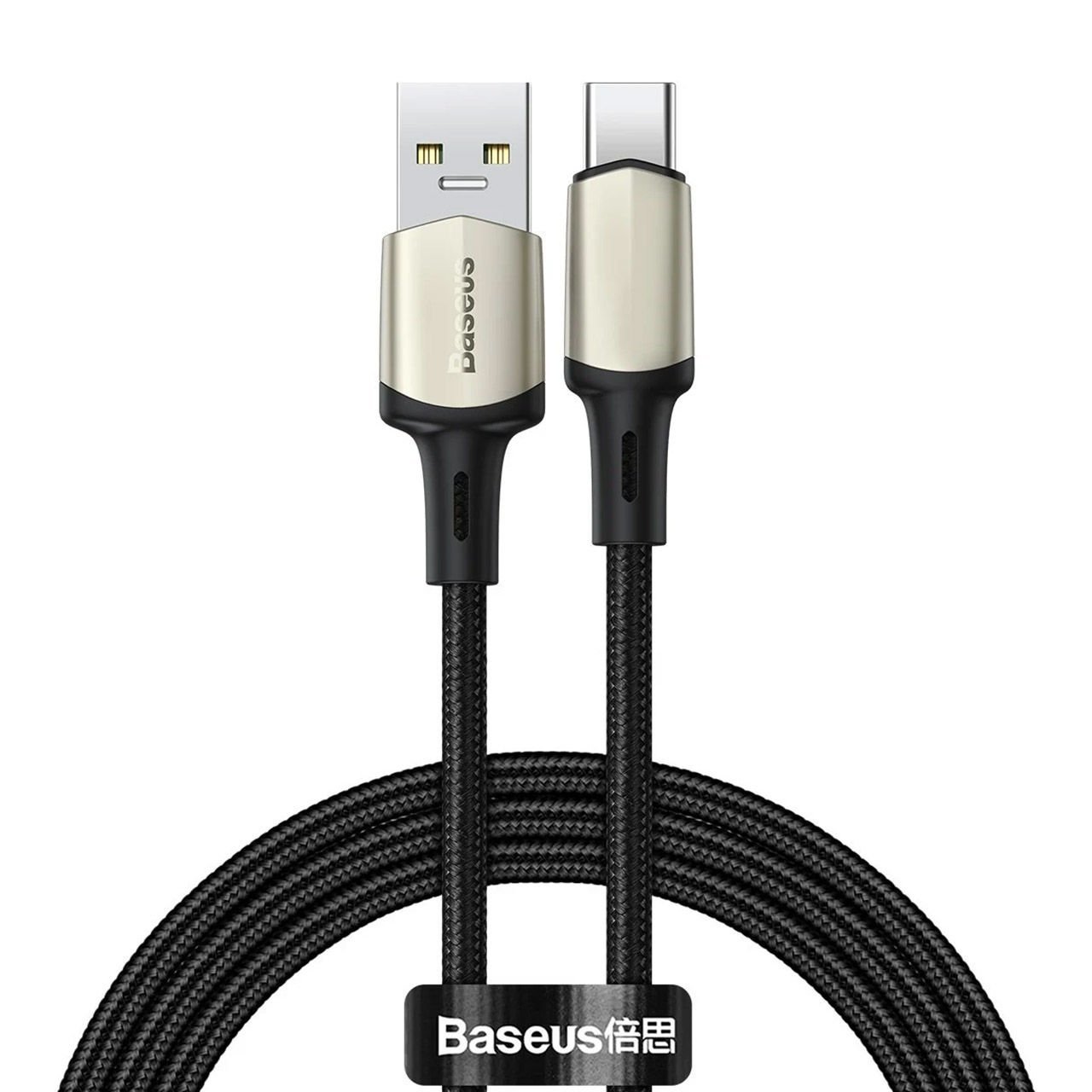 Baseus Cafule VOOC Type-C USB Kablo 1m Siyah