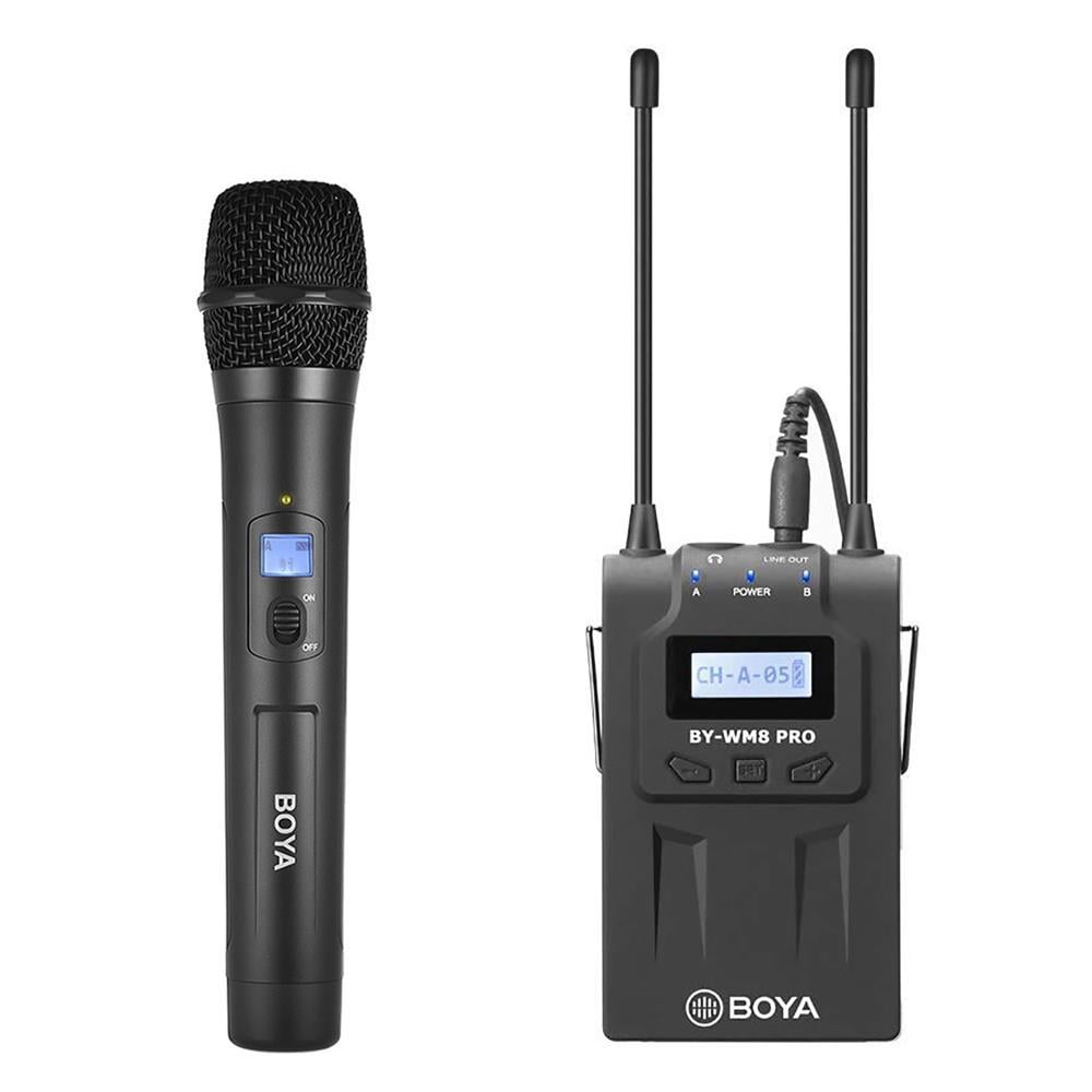 Boya BY-WM8 Pro-K3 Kablosuz El Mikrofonu Seti