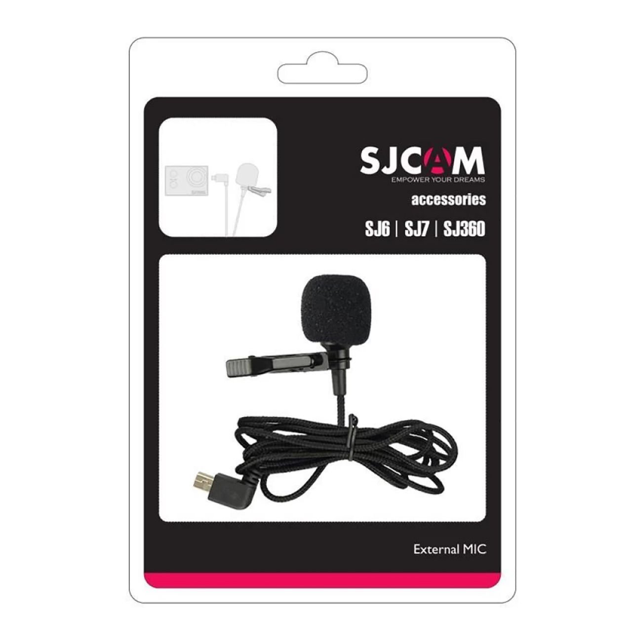 SJCAM SJ6 SJ7 SJ360 Aksiyon Kamera Harici Mikrofon