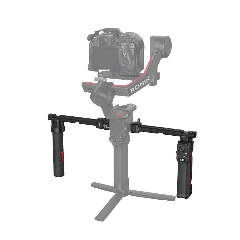 SmallRig 3954 DJI RS Serisi için Kablosuz Kontrollü Çift El Tutacağı