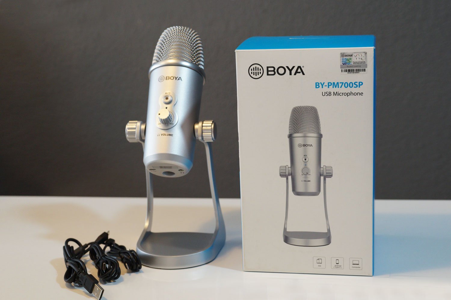 Boya BY-PM700SP Masaüstü Usb Mikrofon Teşhir Ürünü