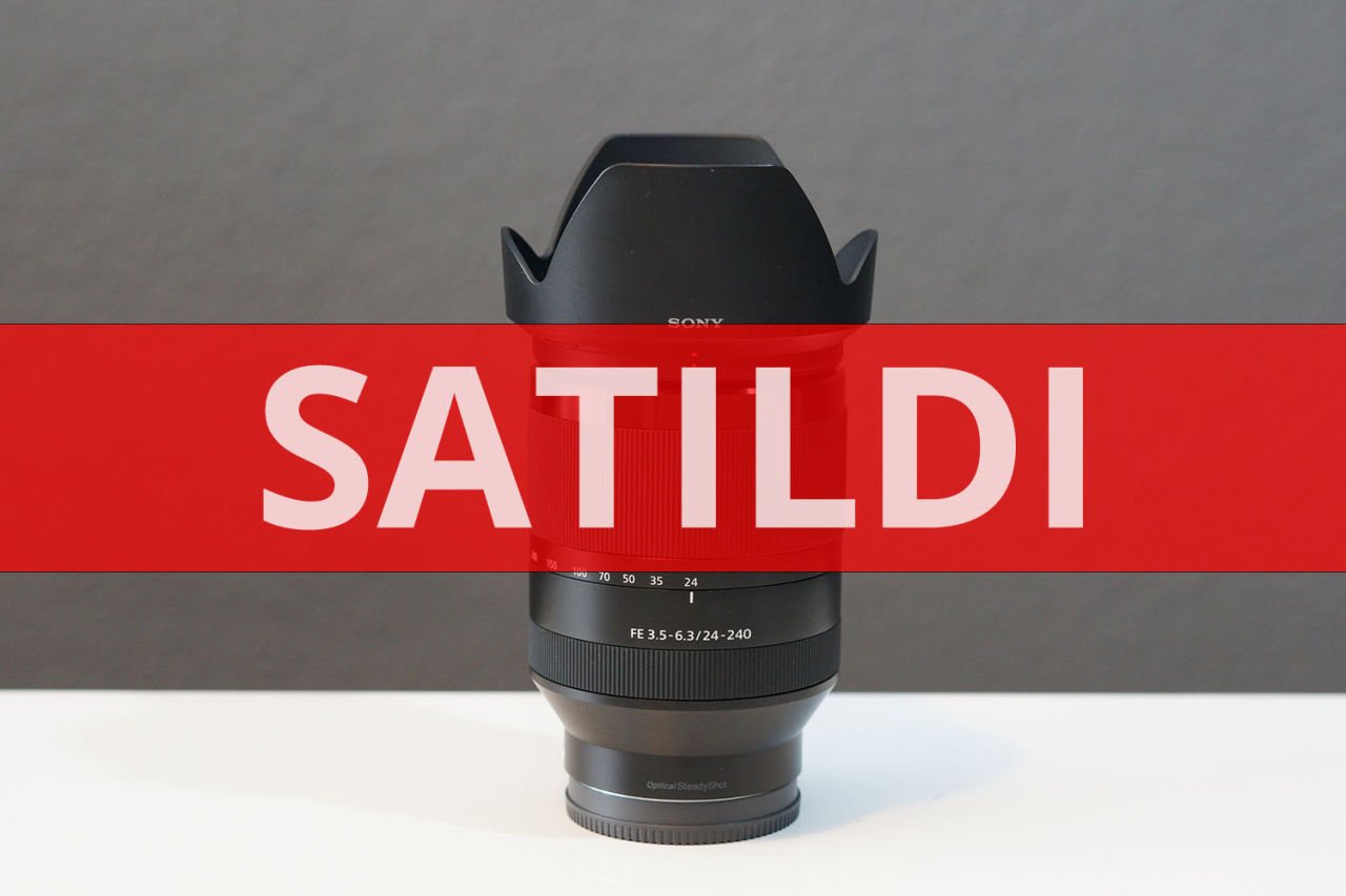 Sony FE 24-240mm f3.5-6.3 OSS Lens SEL24240 (2.el) / FİYAT: 7300 TL