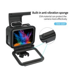 Sanger GO219 Gopro Hero 9 10 11 12 Black Çerçeve Frame