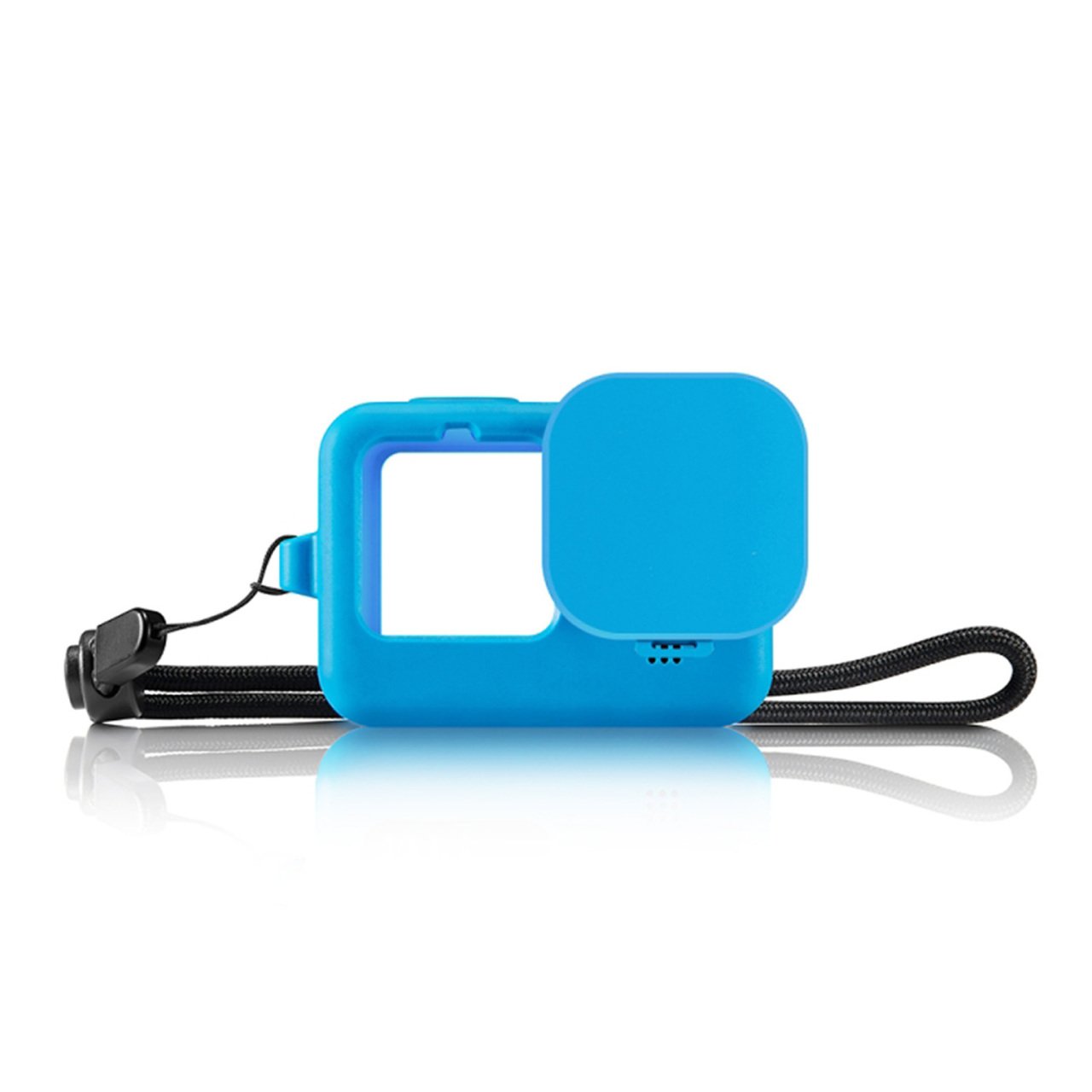 Sanger GO212A Gopro Hero 9 10 11 12 Silikon Kılıf Mavi
