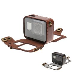 Sanger GO198 Gopro Hero 5 6 Askılı Deri Kılıf
