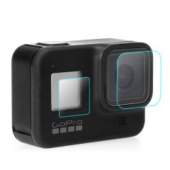 Sanger GO210 Gopro Hero 8 Black İçin Ekran Lens Koruma Seti