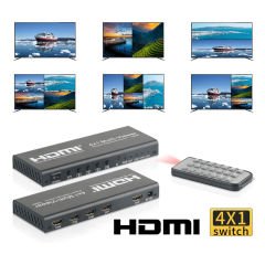 Markofist MF-SWC10 4 Port Multi-Viewer Hdmi Switch (PIP Destekli)