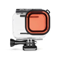 Sanger GO181 Gopro Hero 9 10 11 12 Black Kırmızı Filtre
