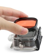 Sanger GO181 Gopro Hero 9 10 11 12 Uyumlu Kırmızı Filtre