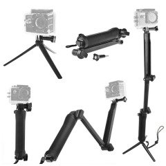 Sanger GO117 Aksiyon Kamera 3 Yollu Monopod Tripod
