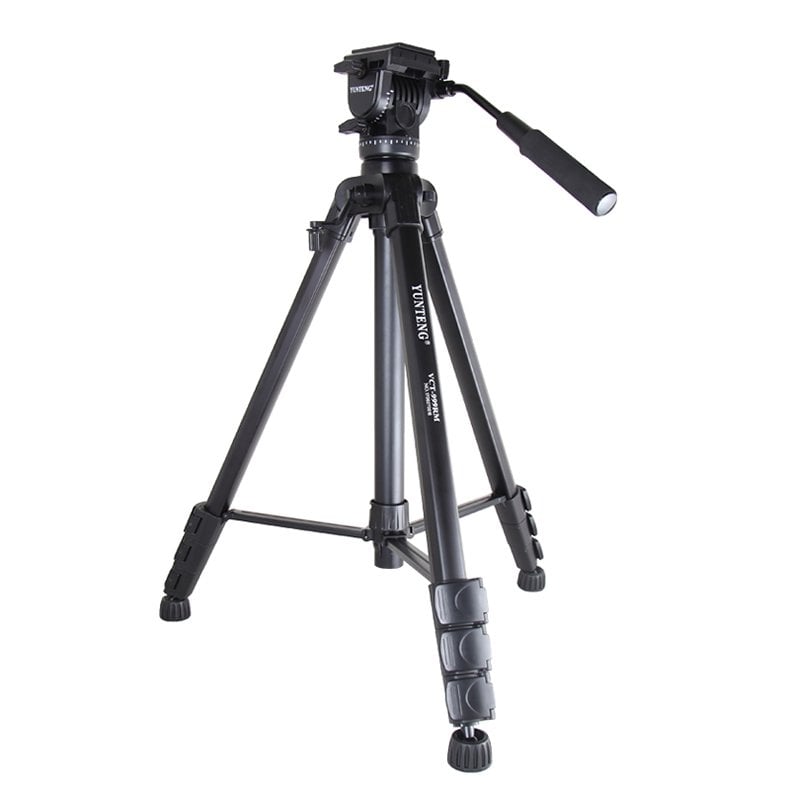 Yunteng VCT-999 Profesyonel Tripod Hidrolik Kafa