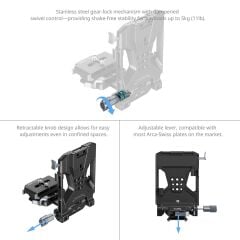 SmallRig 5315 V-Mount Akü Montaj Plakası Kiti (Pro)