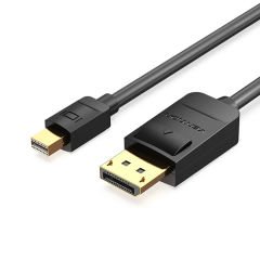 Vention Mini DisplayPort to DisplayPort Kablo 1.5m, 4K 60Hz, DisplayPort 1.2 (HAABG)