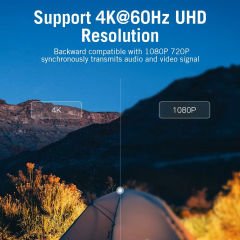 Vention Type-C to HDMI Kablo 2m, 4K 60Hz, HDMI 2.0 (CGSBH)