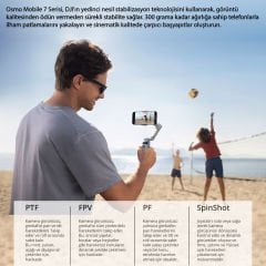 DJI Osmo Mobile 7 Gimbal Stabilizer - Distribütör Garantili