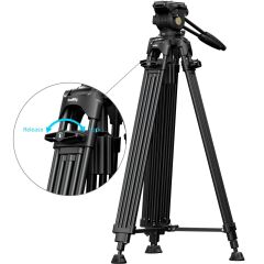 SmallRig 5442  FSD14 FreeSpeed Alüminyum Alaşımlı Video Tripod