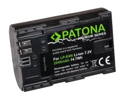 Patona LP-E6N Premium Batarya Canon için