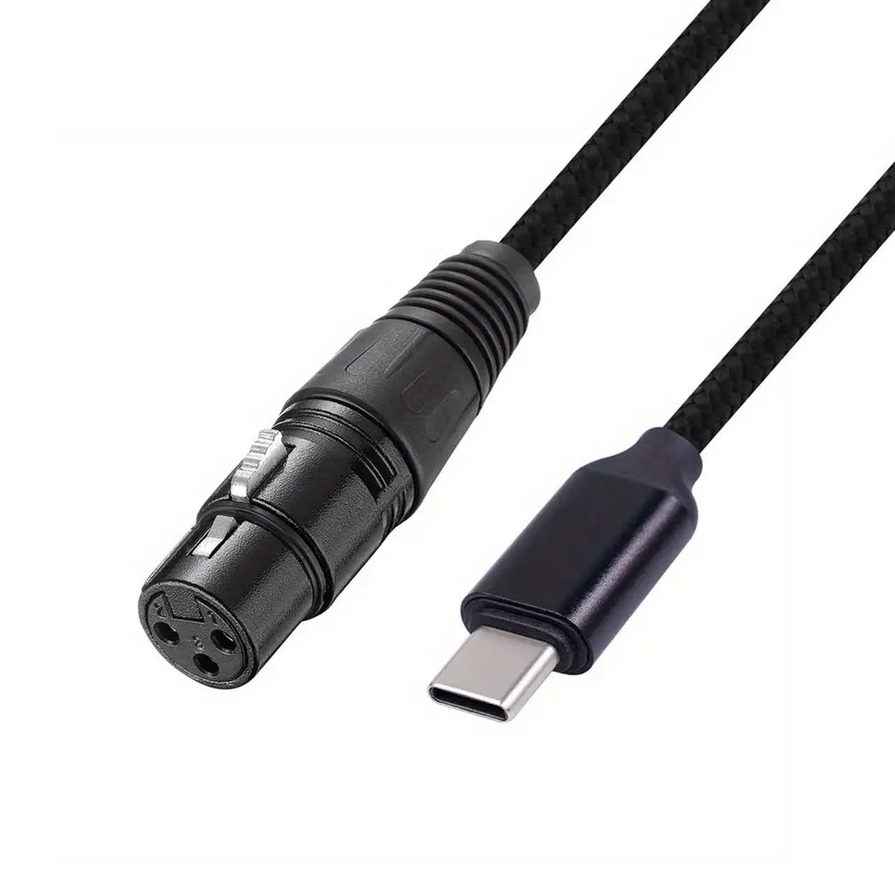 Markofist MF-XLRC-3M XLR to Type-c Telefon İçin Enstruman ve Mikrofon Bağlantı Kablosu