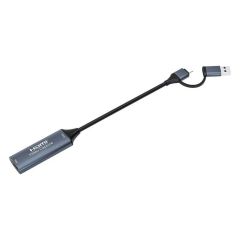 Markofist HDMI Capture Kartı | 1080P 30 FPS OBS, Zoom, Twitch Yayınları İçin Bilgisayar ve Mobil Destekli
