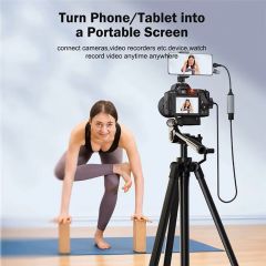 Markofist 1080P Oyun, Kamera ve Konsol Kaydı İçin USB Type-C Video Capture Kartı | Bilgisayar ve Telefon Uyumlu
