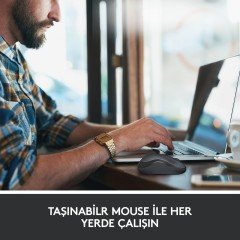 Logitech M220 Sessiz Mouse Charcoal