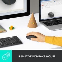 Logitech M590 Sessiz Flow Mouse Siyah