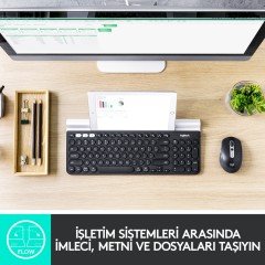 Logitech M590 Sessiz Flow Mouse Siyah