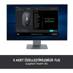 Logitech M590 Sessiz Flow Mouse Siyah