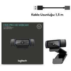 Logitech C920 Pro 1080p HD Webcam