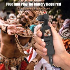 Boya BY-M3OP Dji Osmo Pocket 1 ve 2 İçin Yaka Mikrofonu (Sadece Osmo Pocket 1 ve 2 Uyumludur)