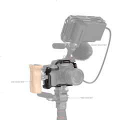 SmallRig 3440  Panasonic LUMIX GH6 için Black Mamba Serisi Kamera Kafesi