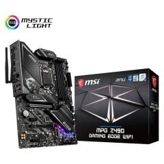 MSI MPG Z490 GAMING EDGE WIFI Intel Z490 Soket 1200 DDR4 4800(OC) M.2 Anakart