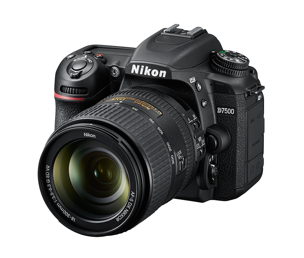Nikon D7500 AF-S 18-140mm VR Lensli Fotoğraf Makinesi - Distribütör Garantili
