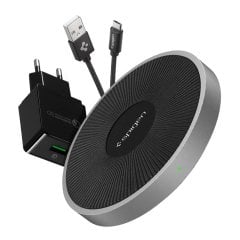 Spigen Essential F306W Qi2 Kablosuz Hızlı Şarj Cihazı