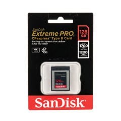 SanDisk Extreme Pro 128GB 1700 mb/s CFexpress Type B Hafıza Kartı