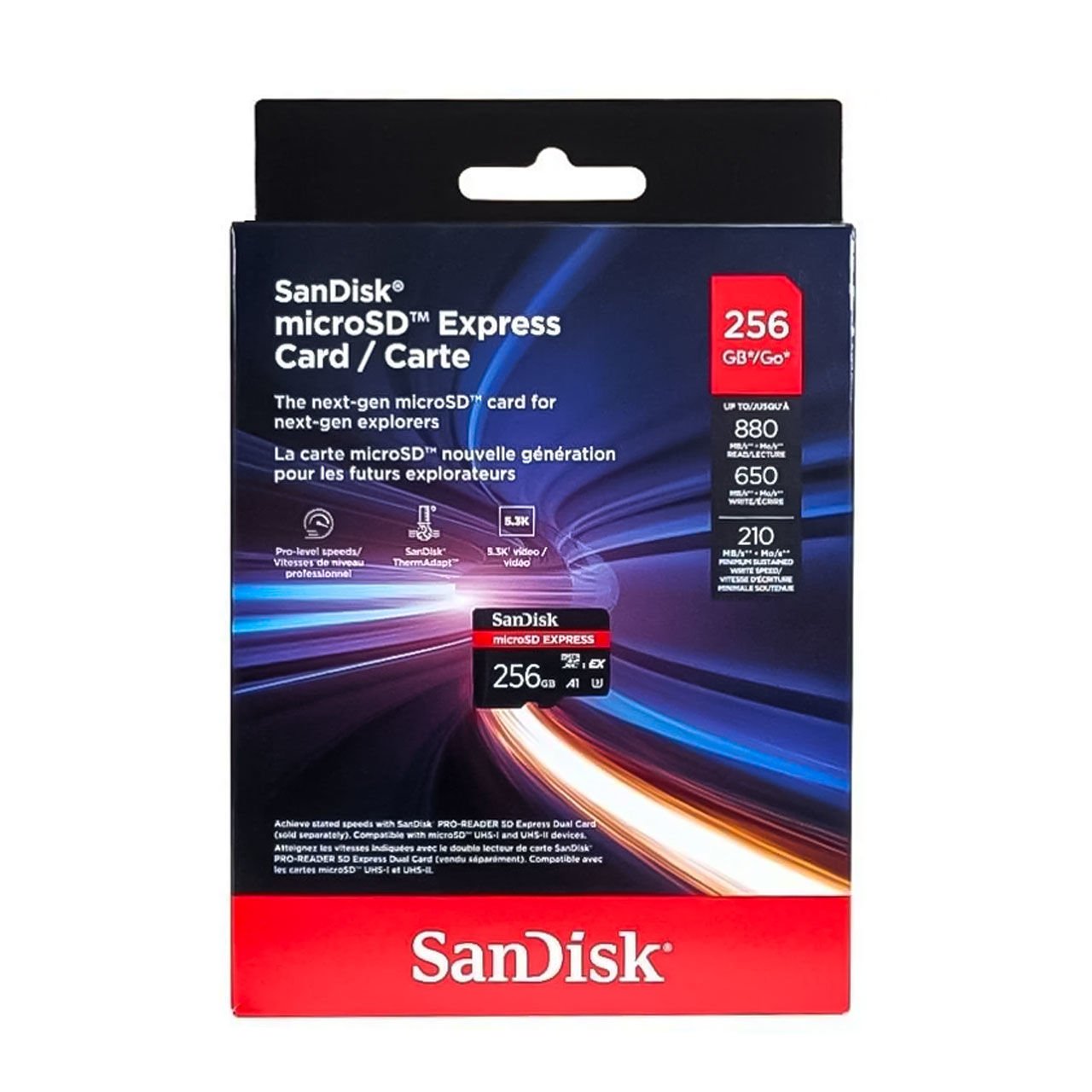 Sandisk MicroSD Express 256GB 880mb/s MicroSDXC Hafıza Kartı