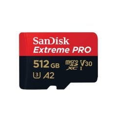 Sandisk Extreme Pro 512GB 200mb/s MicroSDXC Hafıza Kartı