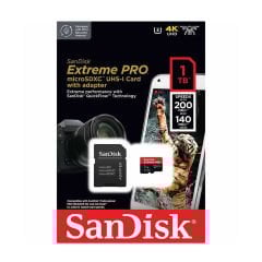 Sandisk Extreme Pro 1TB 200mb/s MicroSDXC Hafıza Kartı