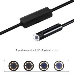 Angeleye AE-1020 Endoskop Yılan Kamera 20m