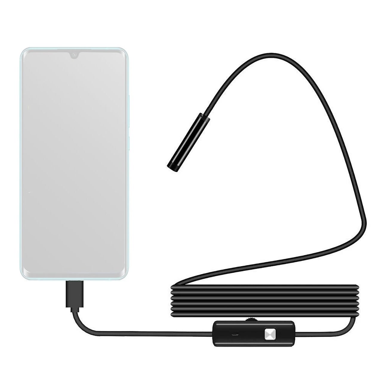 Angeleye AE-1002 Endoskop Yılan Kamera 2m