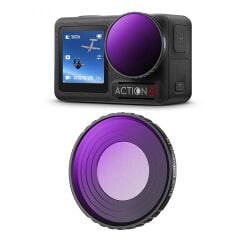 K&F concept  NANO-X ND8 (3 stop)  DJI Osmo Action 4 ve Osmo Action 5 Pro  Lens Filtresi