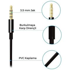 S-Link SL-600 Telefon Mikrofonu Uzatma Kablosu 6m