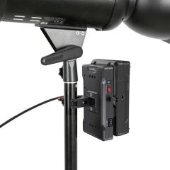 SmallRig 3202 V Montajlı Pil Adaptör Plakası Kelepçeli