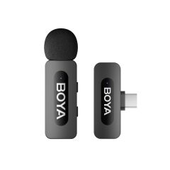Boya BY-V10 Type-C Kompakt Kablosuz Yaka Mikrofonu (Yeni Versiyon)
